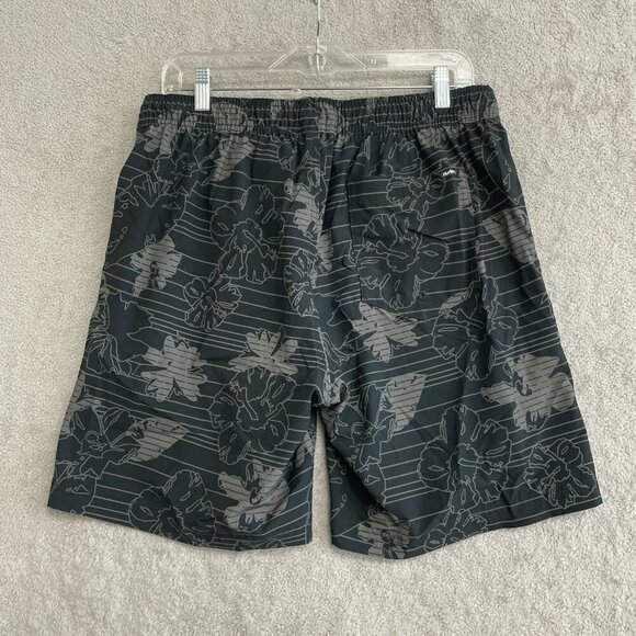 NEW Hurley Men's Size L Floral Print Swim Shorts - Picture 4 of 7